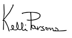Kelli Parsons signature